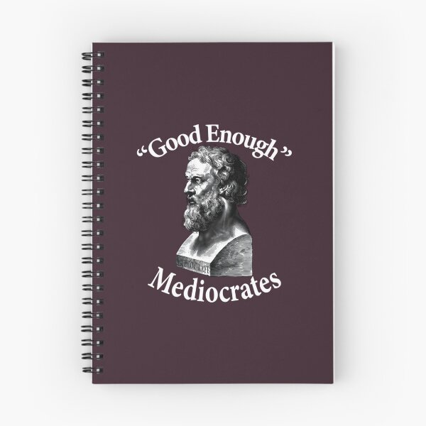 Item preview, Mediocrates - Greek Philosopher Of Ambiguity And Mediocrity Classic 		 designed and sold by ppouthoei98.
