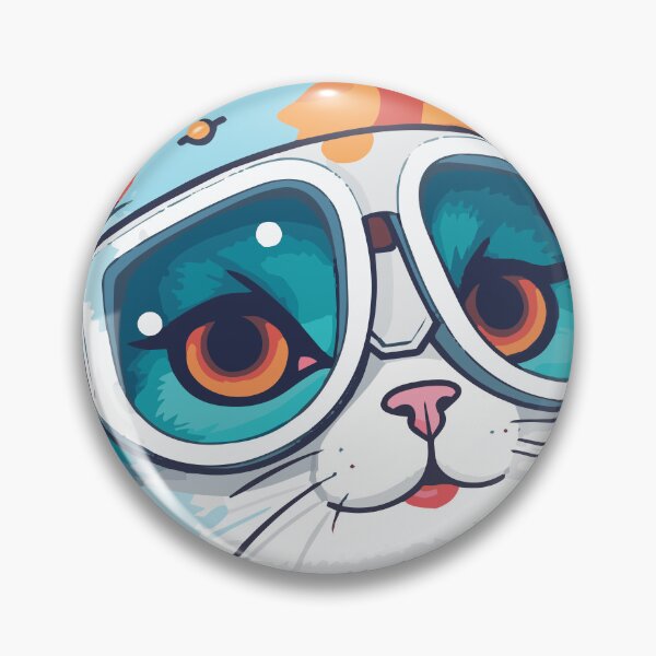 Item preview, Futuristic Multicolor Cats #30 lady cat designed and sold by SOVISART.