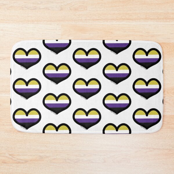 Item preview, Non Binary Pride Heart! designed and sold by KQsWonderland.