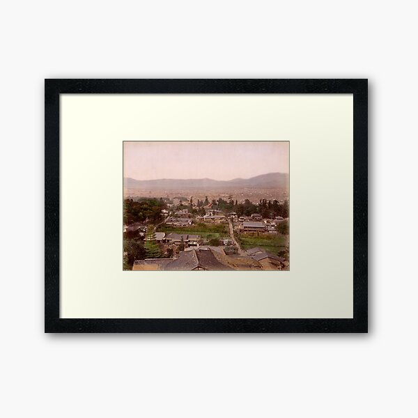 Kyoto, Meiji Period, Japan Framed Art Print