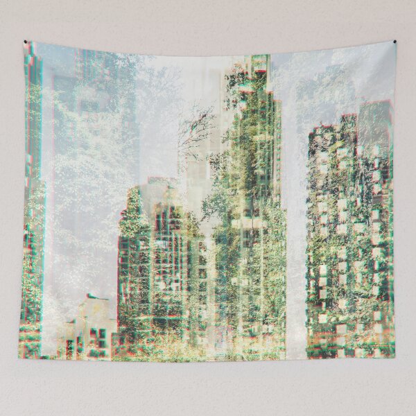 Item preview, City and forest designed and sold by dvoevnore.
