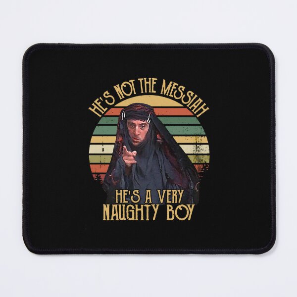 Item preview, He_s Not The Messiah He_s A Very Naughty Boy Vintage designed and sold by eleanorgecks.