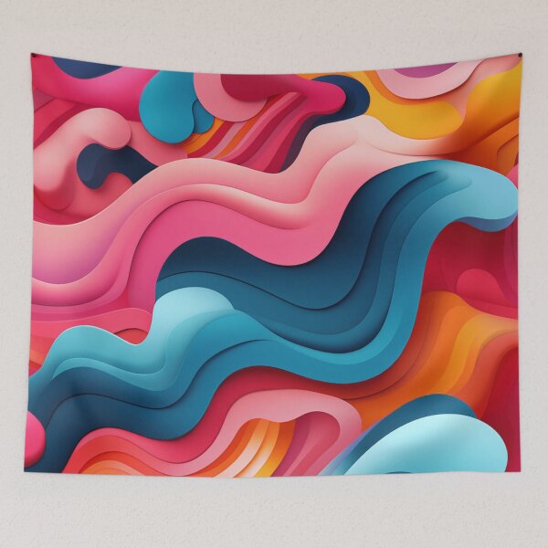 Item preview, Mystery In Colorful Watercolors designed and sold by SBD-Shop.