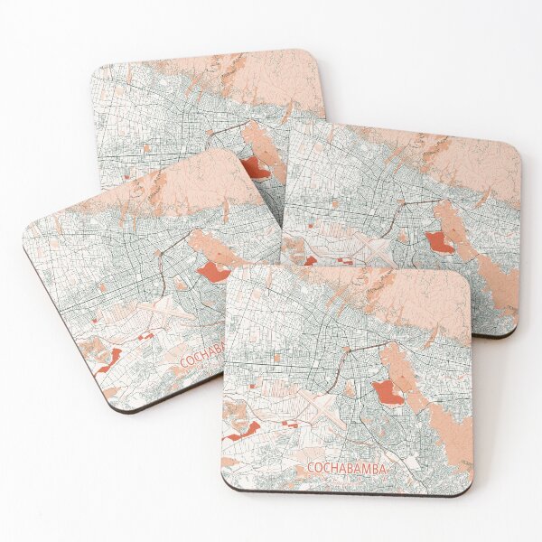 Item preview, Cochabamba City Map of Bolivia  - Bohemian designed and sold by deMAP.