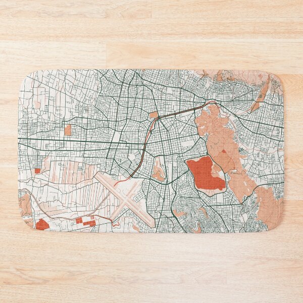 Item preview, Cochabamba City Map of Bolivia  - Bohemian designed and sold by deMAP.