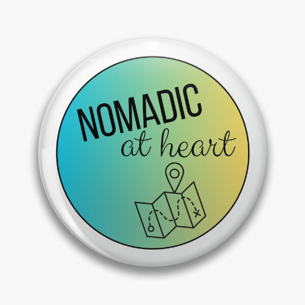 Item preview, Nomad in the soul in English - nomadic at heart designed and sold by PausePapote.