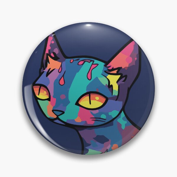 Item preview, Gatos multicolores futuristas #36 saturnino designed and sold by SOVISART.