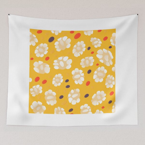 Item preview, crab footprint seamless pattern  designed and sold by Muangluang.