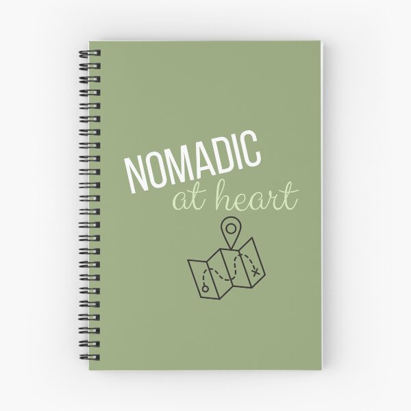 Item preview, Nomad in the soul in English - nomadic at heart designed and sold by PausePapote.