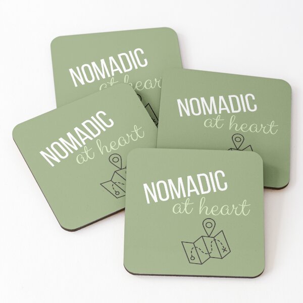 Item preview, Nomad in the soul in English - nomadic at heart designed and sold by PausePapote.