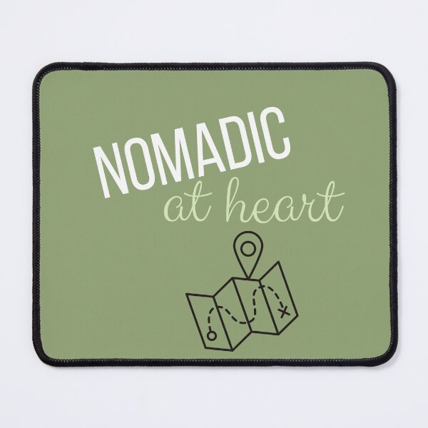 Item preview, Nomad in the soul in English - nomadic at heart designed and sold by PausePapote.
