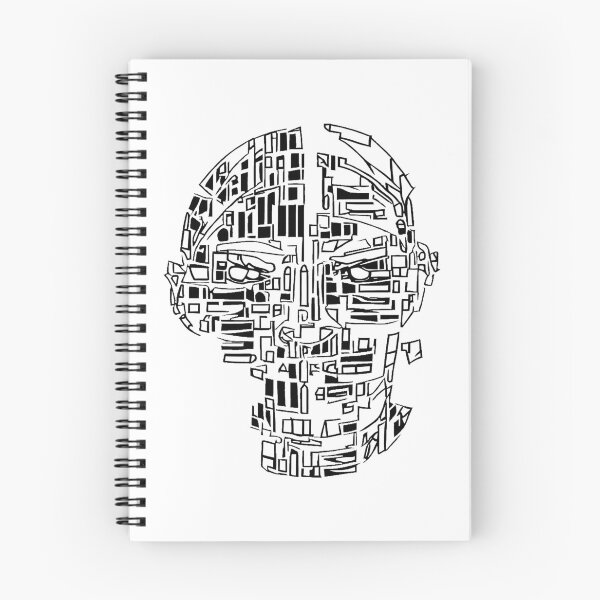 Item preview, Surreal Futuristic Sci-fi Art Portrait designed and sold by Jumitu-Art.