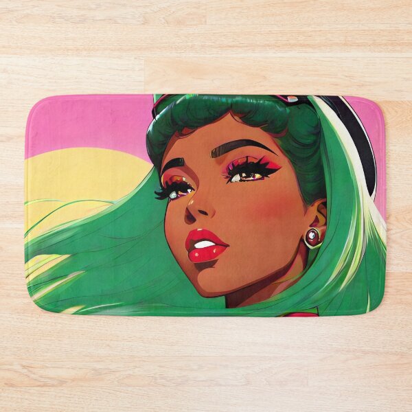 Item preview, Cherry-Lime Sparkle | Black Anime Girl designed and sold by blackanimemecca.