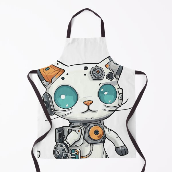 Item preview, Futuristic Multicolor Cats #37 toy robot cat designed and sold by SOVISART.