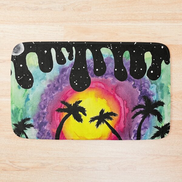 Item preview, TRIPPY PALM TREE SUNSET designed and sold by BridgetBresser.