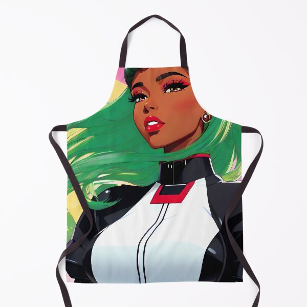 Item preview, Cherry-Lime Sparkle | Black Anime Girl designed and sold by blackanimemecca.