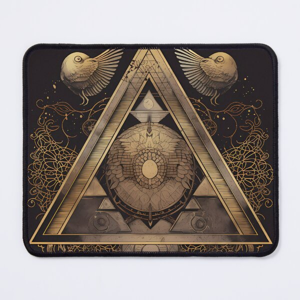 Item preview, Golden Rising Magic Pyramid designed and sold by Radiant  Mystic.