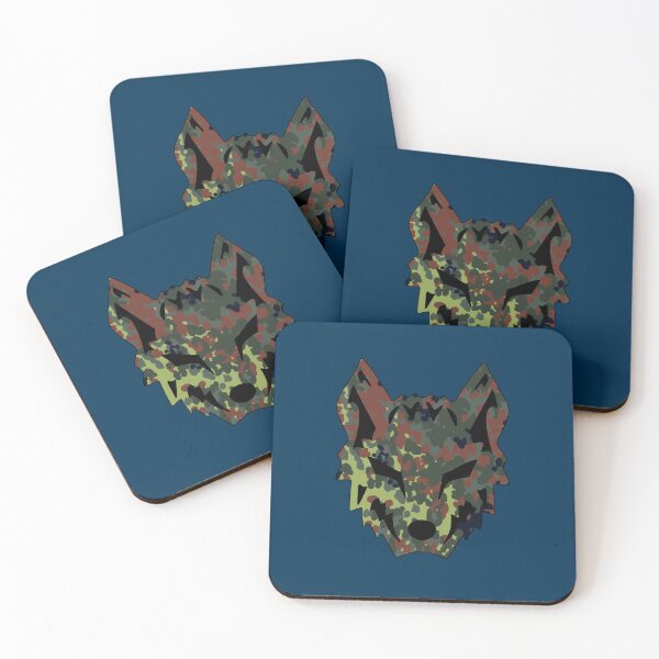 Item preview, Wolf Clan Insignia - 5-Color Flecktarn - 2 designed and sold by BlauesSternWolf.