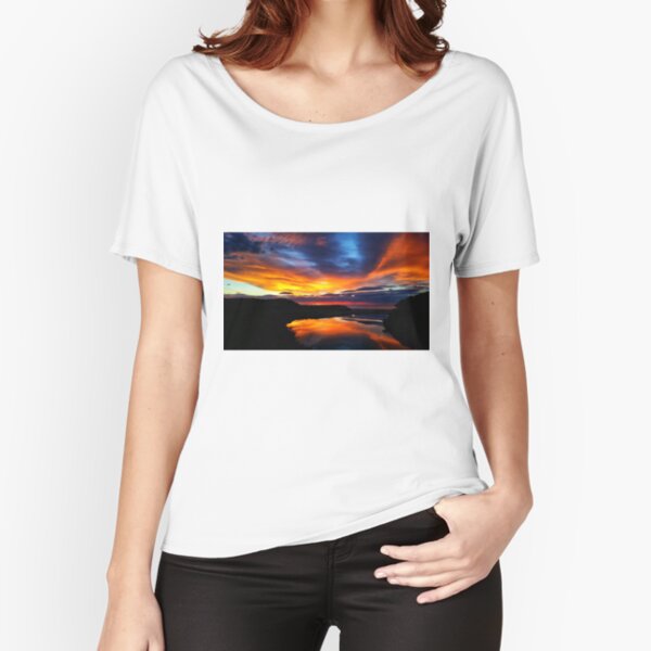 Sunrise at Coles bay Tasmania Relaxed Fit T-Shirt