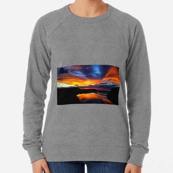 Sunrise at Coles bay Tasmania Lightweight Sweatshirt