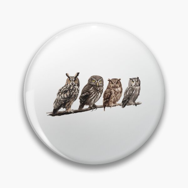 Item preview, owls birds designed and sold by DerSenat.