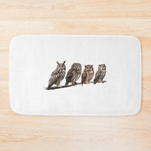 Item preview, owls birds designed and sold by DerSenat.
