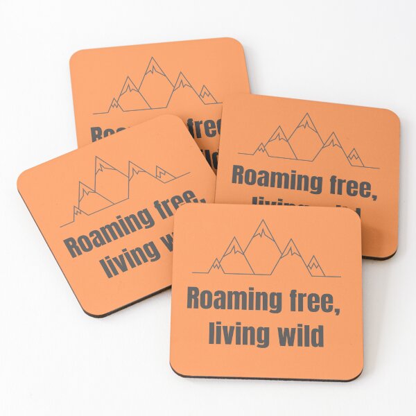 Item preview, Roam freely, live wild in English - roaming free, living wild designed and sold by PausePapote.