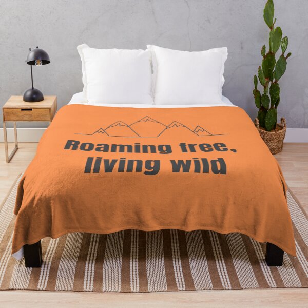 Item preview, Roam freely, live wild in English - roaming free, living wild designed and sold by PausePapote.