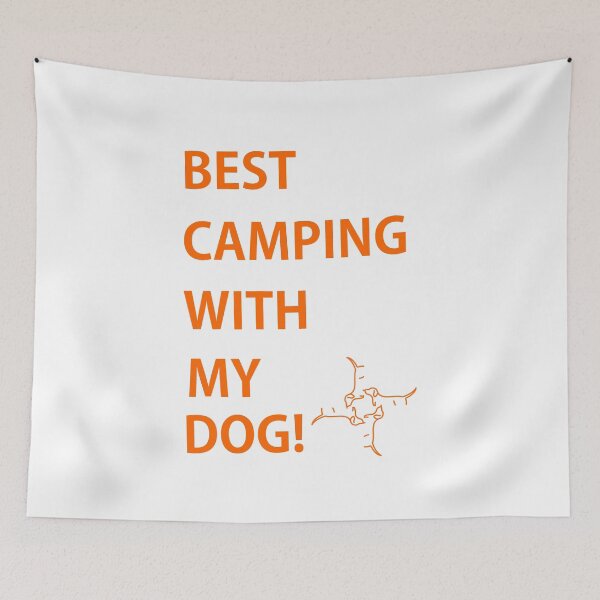 Item preview, Dog Camping → Adventure with your best friend. designed and sold by YOU SHOP NOW.