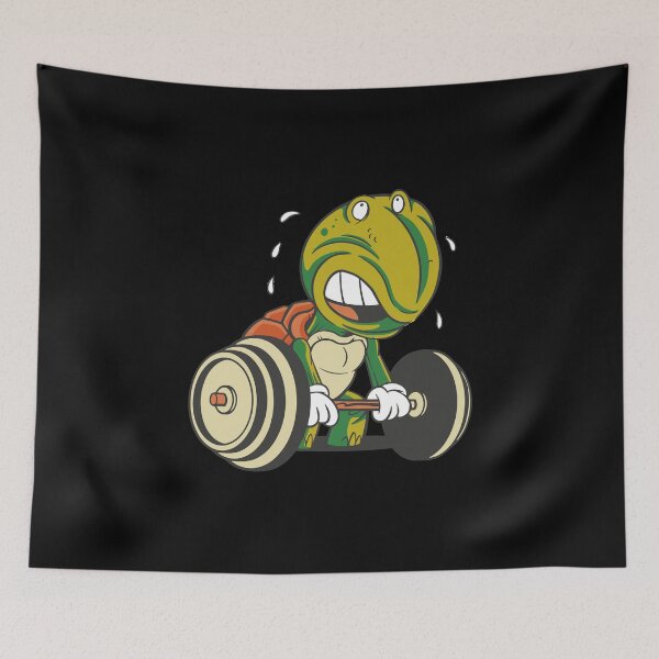 Item preview, Turtles, weightlifters designed and sold by DerSenat.