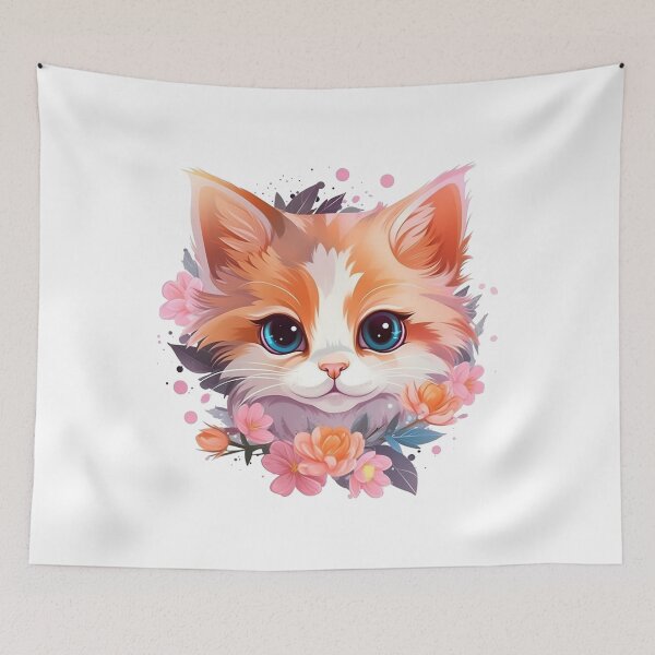 Item preview, kitty cat kitty cute designed and sold by YokeBearStudio.
