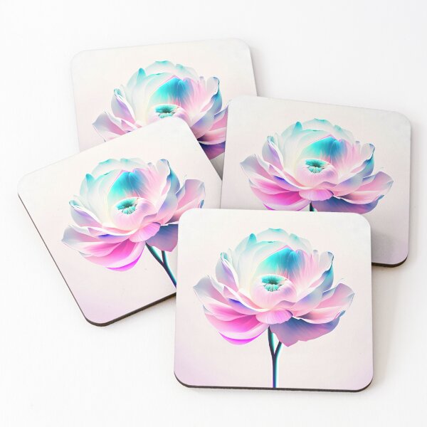Item preview, Fascinating splendor of flowers: Peony in the 80s style designed and sold by byaz3.