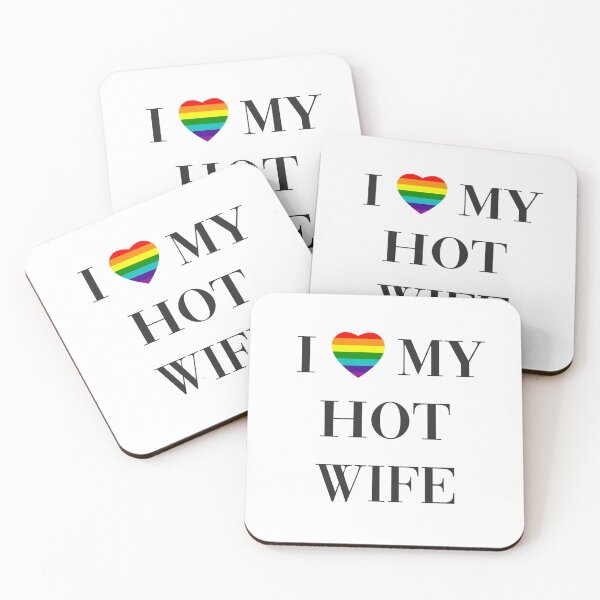 Item preview, I love my hot wife model pride  designed and sold by Alice Monber’s LETTERING.