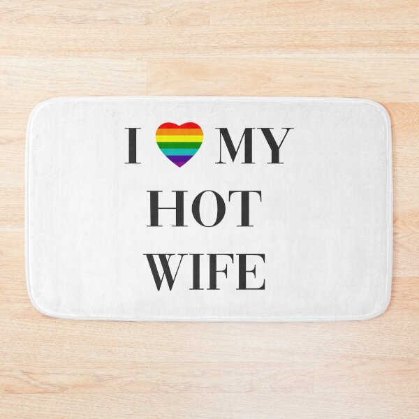 Item preview, I love my hot wife model pride  designed and sold by Alice Monber’s LETTERING.