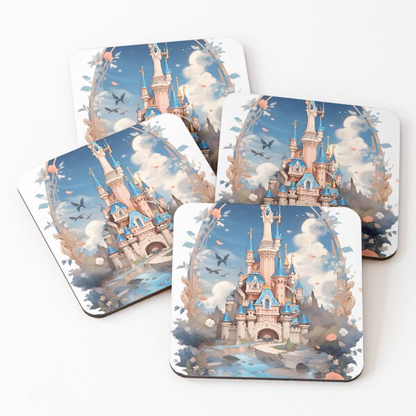 Item preview, medallion fairy tale castle designed and sold by ladivinefactory.