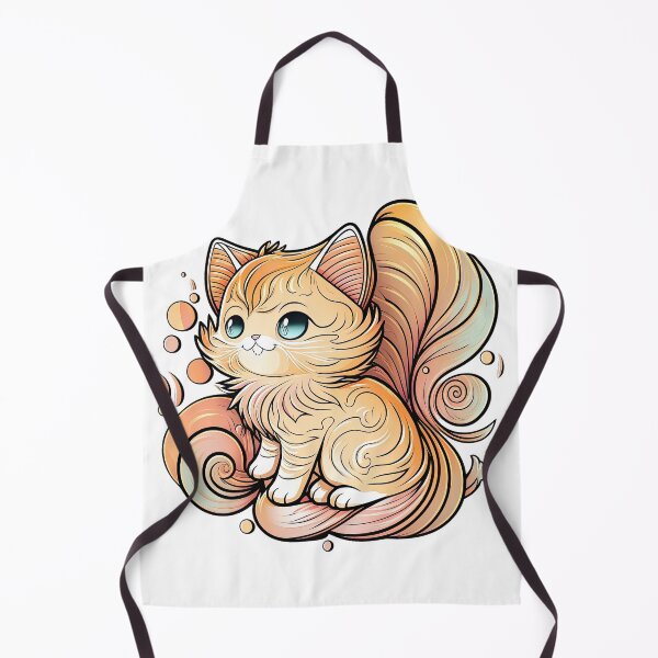 Item preview, Whiskers & Whimsy Adorable Kitten  designed and sold by cece4410.