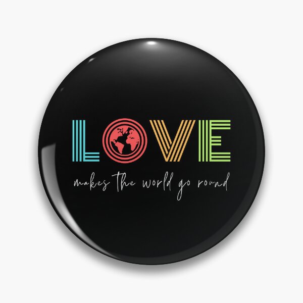 Item preview, Love makes the world go round, Love Quote, Statement, Love, Valentines, Valentines Gift designed and sold by PrintsPatterns-.
