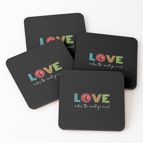 Item preview, Love makes the world go round, Love Quote, Statement, Love, Valentines, Valentines Gift designed and sold by PrintsPatterns-.