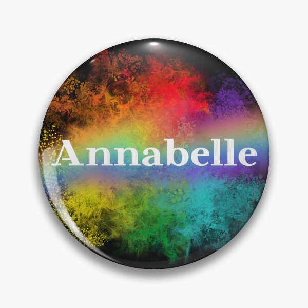 Artikelvorschau, Annabelle | Annabelle Pride Regenbogenname | LGBTQIA+ Pride-Farbe entworfen und verkauft von ShroomMagic.