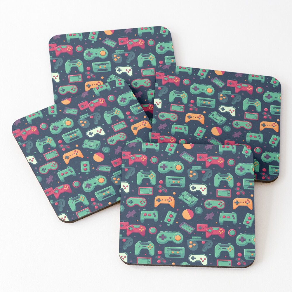 Item preview, Coasters (Set of 4) designed and sold by PixelPatternsUK.