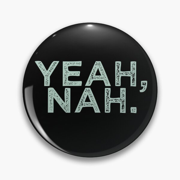Item preview, Yeah Nah | Australian Slang | Mint designed and sold by FridayArtStudio.