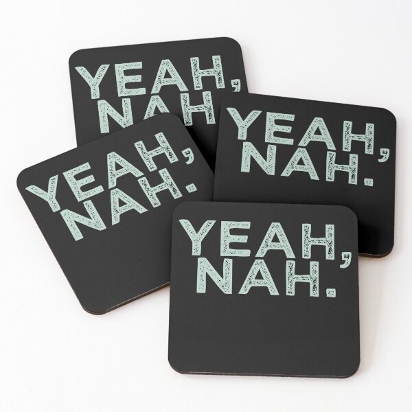 Item preview, Yeah Nah | Australian Slang | Mint designed and sold by FridayArtStudio.