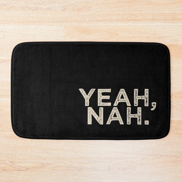 Item preview, Yeah Nah | Australian Slang | Sand designed and sold by FridayArtStudio.