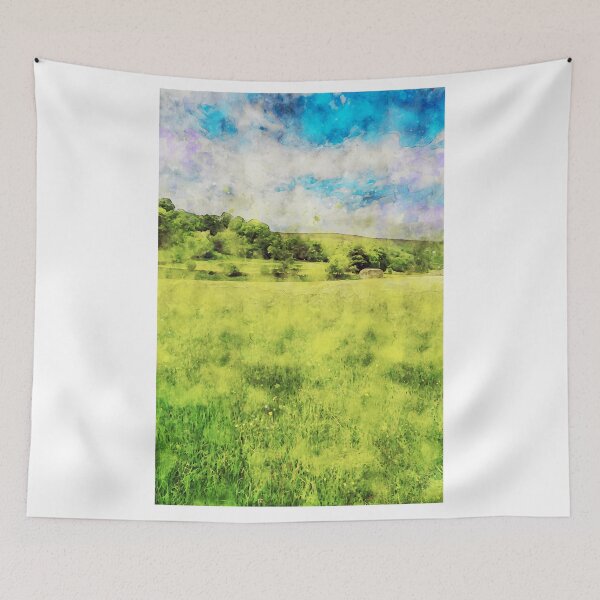 Item preview, Watercolour - Swaledale, Yorkshire Dales National Park designed and sold by MichaelBShannon.