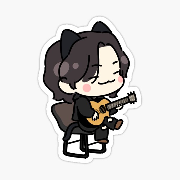 Item preview, D-day Guitar Cat #1 designed and sold by juheeyu.