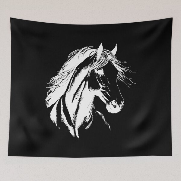 Item preview, Horses Silhouette Riding Rider designed and sold by MooonTees.