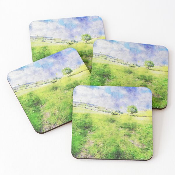 Item preview, Yorkshire Dales Scenery - Swaledale (Watercolour effect) designed and sold by MichaelBShannon.