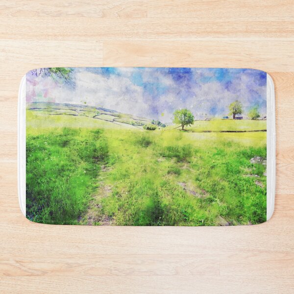Item preview, Yorkshire Dales Scenery - Swaledale (Watercolour effect) designed and sold by MichaelBShannon.