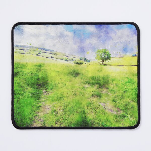 Item preview, Yorkshire Dales Scenery - Swaledale (Watercolour effect) designed and sold by MichaelBShannon.