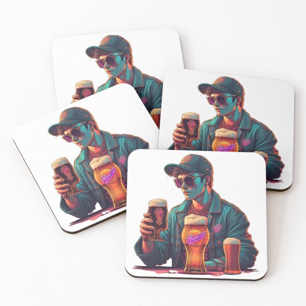 Item preview, Beer lover in night life NIGHT 8 designed and sold by SpecialForceART.